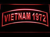FREE United States Army Vietnam 1972 LED Sign - Red - TheLedHeroes