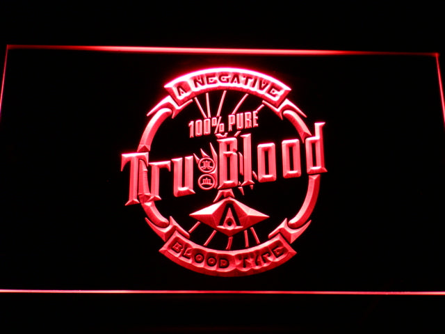 FREE True Blood Drinks LED Sign - Red - TheLedHeroes