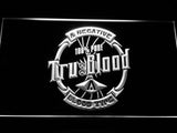 True Blood Drinks LED Neon Sign USB - White - TheLedHeroes