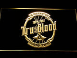 True Blood Drinks LED Neon Sign Electrical - Yellow - TheLedHeroes