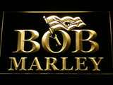 Bob Marley LED Neon Sign USB - Yellow - TheLedHeroes