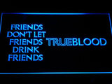 True Blood LED Neon Sign USB - Blue - TheLedHeroes