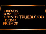 True Blood LED Neon Sign Electrical - Orange - TheLedHeroes