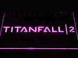 Titanfall 2 LED Neon Sign Electrical - Purple - TheLedHeroes