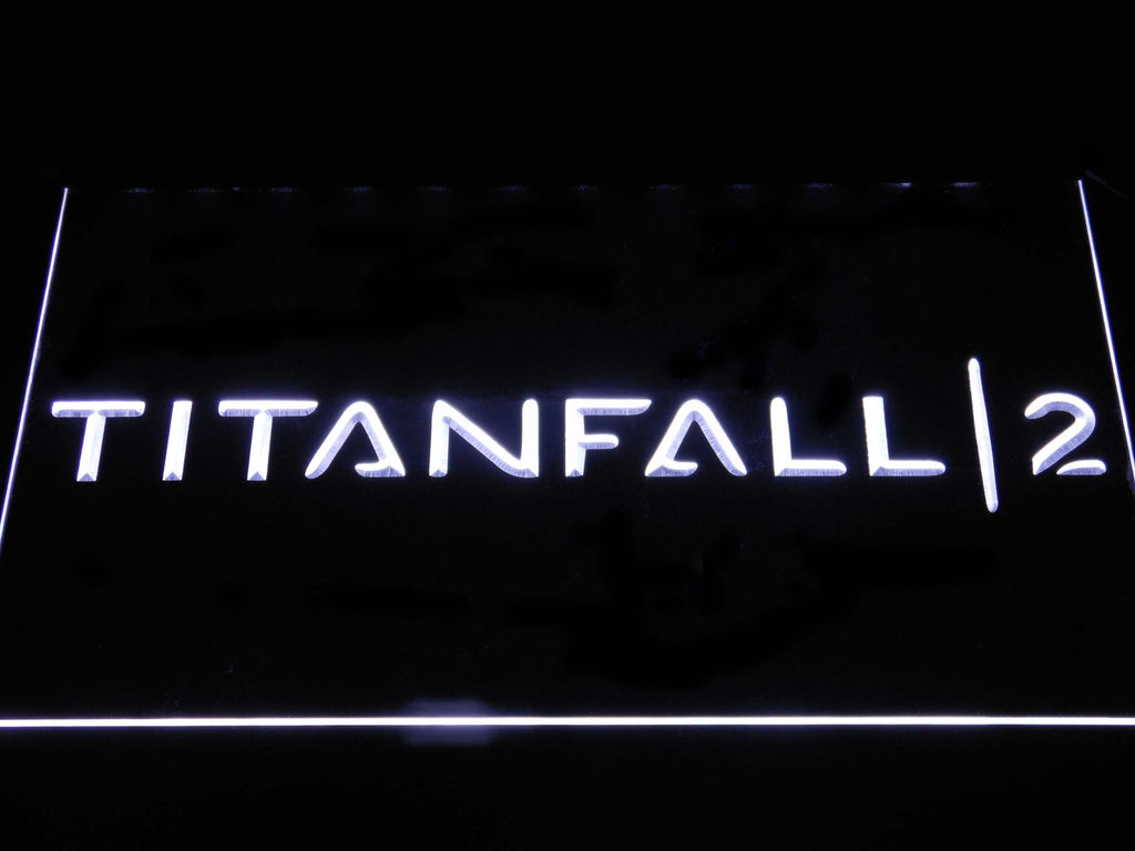 Titanfall 2 LED Neon Sign Electrical - White - TheLedHeroes