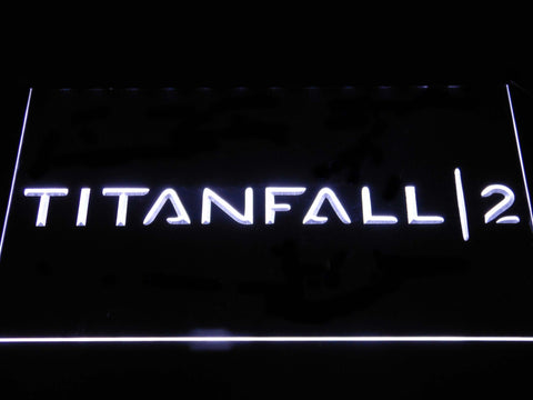 Titanfall 2 LED Neon Sign Electrical - White - TheLedHeroes