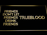 True Blood LED Neon Sign USB - Yellow - TheLedHeroes