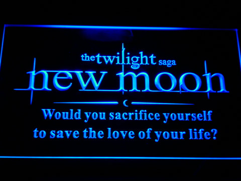 FREE Twilight New Moon (2) LED Sign - Blue - TheLedHeroes