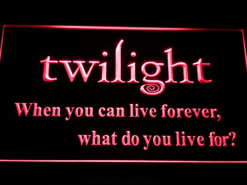 Twilight  LED Neon Sign Electrical - Red - TheLedHeroes