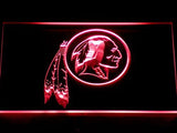 Washington Redskins (2) LED Neon Sign USB - Red - TheLedHeroes