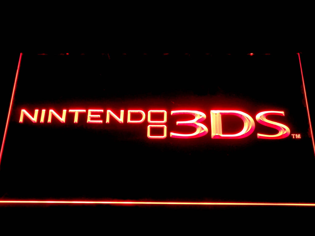 Nintendo 3DS LED Neon Sign Electrical - Red - TheLedHeroes