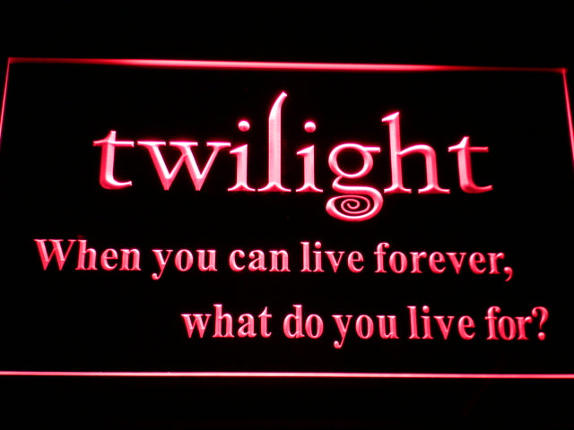FREE Twilight  LED Sign - Red - TheLedHeroes