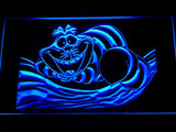 Disney Cheshire Cat Alice in Wonderland LED Neon Sign Electrical - Blue - TheLedHeroes
