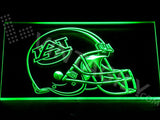 FREE Auburn Tigers Helmet LED Sign - Green - TheLedHeroes