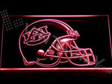 Auburn Tigers Helmet LED Neon Sign Electrical - Red - TheLedHeroes