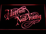 FREE Neil Young Harvest LED Sign - Red - TheLedHeroes