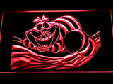 Disney Cheshire Cat Alice in Wonderland LED Neon Sign Electrical - Red - TheLedHeroes