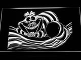 Disney Cheshire Cat Alice in Wonderland LED Neon Sign Electrical - White - TheLedHeroes