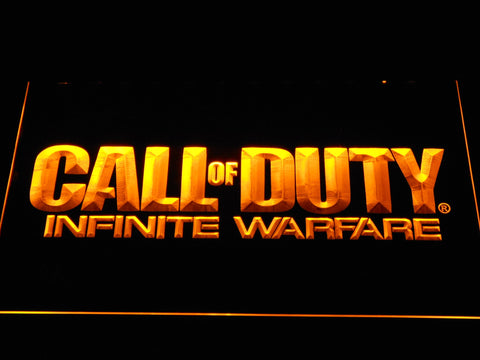 Call of Duty: Infinite Warfare LED Neon Sign USB - Yellow - TheLedHeroes
