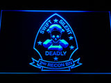 FREE 2nd Reconnaissance Battalion (USMC) LED Sign - Blue - TheLedHeroes