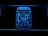 Duff (3) LED Neon Sign Electrical - Blue - TheLedHeroes