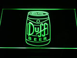 Duff (3) LED Neon Sign USB - Green - TheLedHeroes