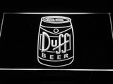Duff (3) LED Neon Sign Electrical - White - TheLedHeroes