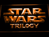 Star Wars Trilogie  LED Neon Sign USB - Orange - TheLedHeroes