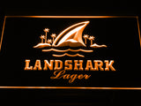 FREE Landshark Lager LED Sign - Orange - TheLedHeroes
