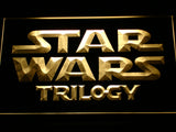 FREE Star Wars Trilogie  LED Sign - Yellow - TheLedHeroes