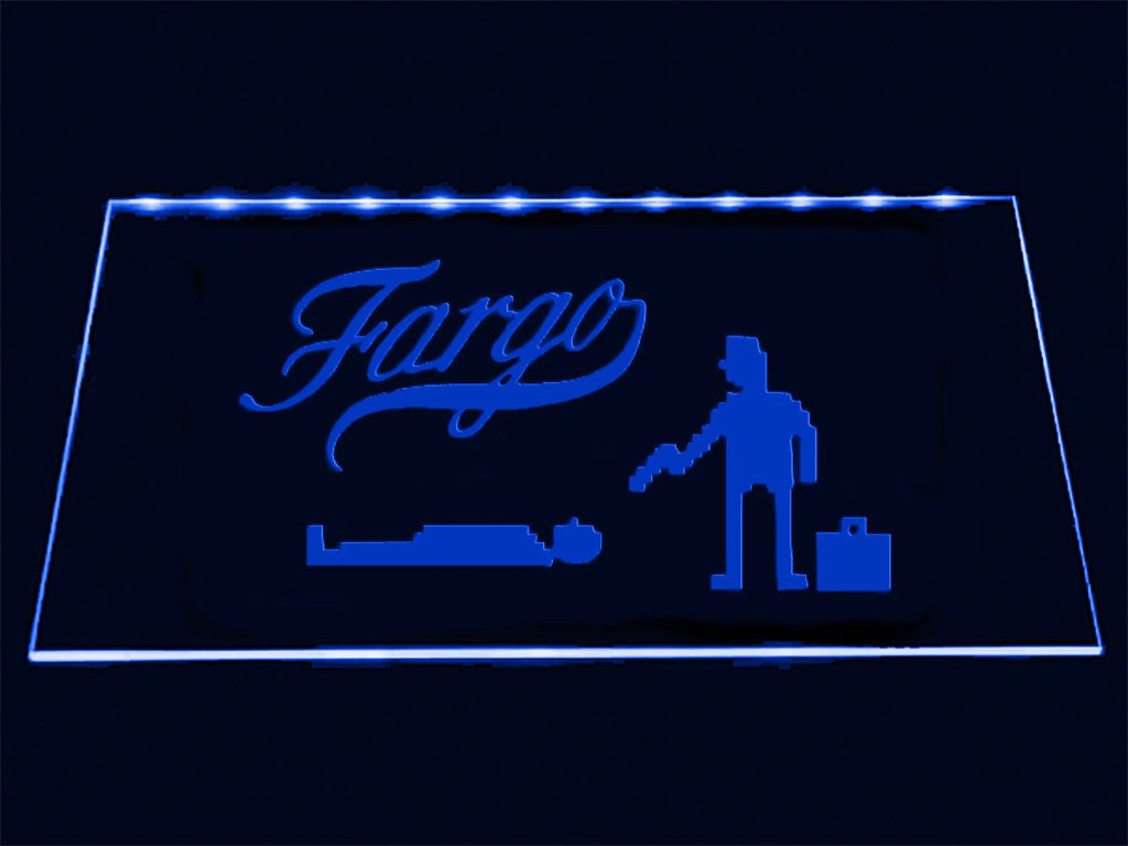 Fargo LED Neon Sign USB - Blue - TheLedHeroes