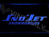 Sno-Jet Snowmobiles LED Neon Sign USB - Blue - TheLedHeroes