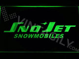 Sno-Jet Snowmobiles LED Neon Sign USB - Green - TheLedHeroes