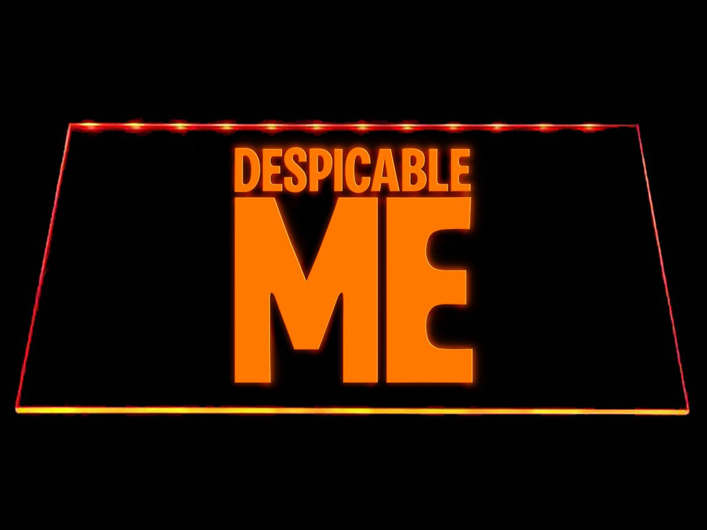 Despicable Me LED Neon Sign USB - Orange - TheLedHeroes