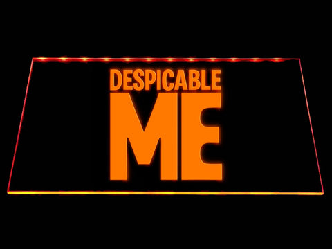 Despicable Me LED Neon Sign USB - Orange - TheLedHeroes