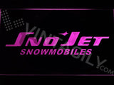 Sno-Jet Snowmobiles LED Neon Sign Electrical - Purple - TheLedHeroes