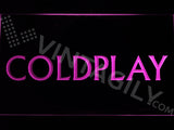 Coldplay LED Sign - Purple - TheLedHeroes