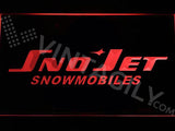 Sno-Jet Snowmobiles LED Neon Sign Electrical - Red - TheLedHeroes