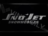 Sno-Jet Snowmobiles LED Neon Sign USB - White - TheLedHeroes