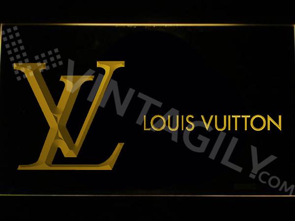 Louis Vuitton 2 LED Neon Sign Electrical - Yellow - TheLedHeroes
