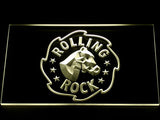 FREE Rolling Rock (2) LED Sign - Yellow - TheLedHeroes