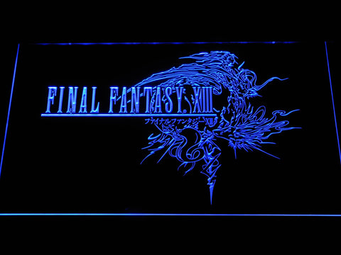 Final Fantasy XIII LED Neon Sign Electrical - Blue - TheLedHeroes