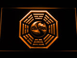 LOST Dharma Sign LED Neon Sign USB - Orange - TheLedHeroes