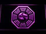 LOST Dharma Sign LED Neon Sign USB - Purple - TheLedHeroes