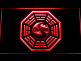 LOST Dharma Sign LED Neon Sign USB - Red - TheLedHeroes