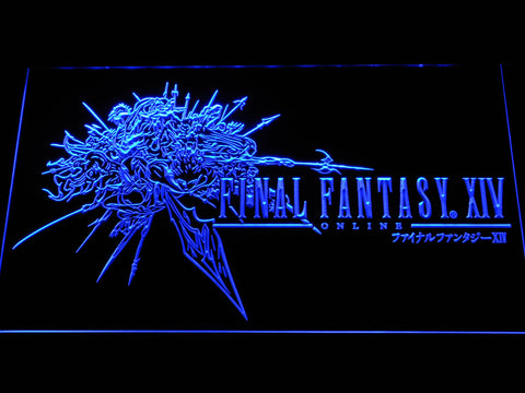 Final Fantasy XIV LED Neon Sign Electrical - Blue - TheLedHeroes