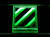 3rd Infantry Division LED Neon Sign Electrical - Green - TheLedHeroes