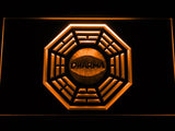 LOST Dharma Sign (2) LED Neon Sign Electrical - Orange - TheLedHeroes