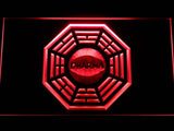 LOST Dharma Sign (2) LED Neon Sign Electrical - Red - TheLedHeroes
