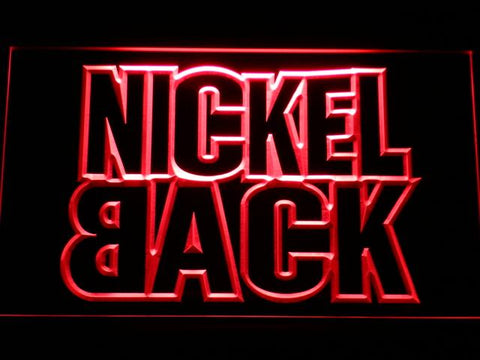 Nickelback LED Neon Sign USB - Red - TheLedHeroes
